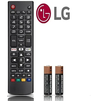Akb75095308 Lg Tv Replacement Remote Control For Smart Tv Led 3d Netflix Button • £4.99
