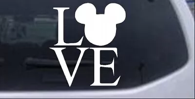 Mickey Mouse Love Disney Parody Car Or Truck Window Laptop Decal Sticker • $5.80