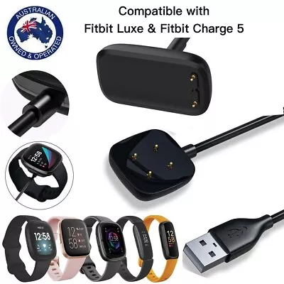 For Fitbit Luxe/ Versa 3/ Sense/ Inspire 2 3/ ACE 3 USB Charger Cable Charging • $7.97