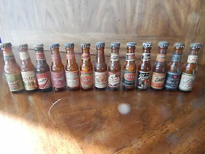 RARE Vintage Miniature Beer Bottles Lot (13) Bill's Novelties 1940/50s • $129.99