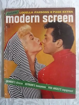 MODERN SCREEN Magazine January 1955 / Tony Curtis ...Janet Leigh Cover • $8