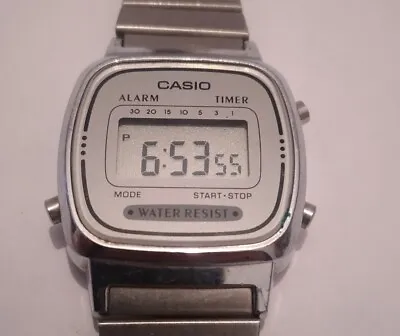 £39.32 • Buy Casio 3191 LA670WE Women Vintage Quartz Watch Alarm Water Resist Digital Chrono 