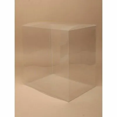 £15.75 • Buy 12 X Clear Plastic Fascinator/ Tiara Box Display Presentation - Assorted Sizes
