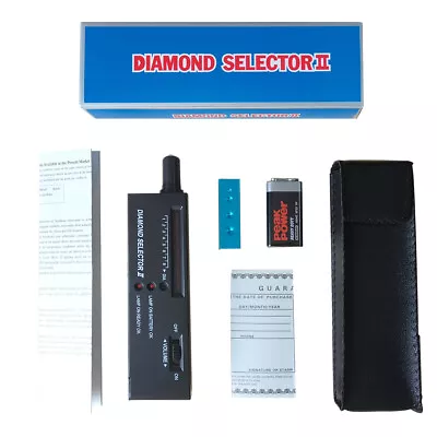 High Accuracy Professional LED Diamond Tester Jewelry Gem Selector Test Pen Tool • $11.49