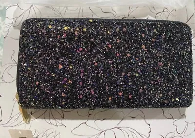 Sequin Glitter Zip Wallet/ Clutch Purse • $22