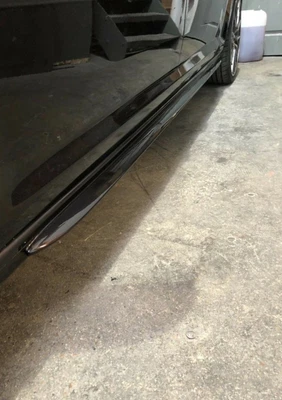 $105.99 • Buy For Caddy MK3 Touran MK1 S-Line Style Sideskirts Addons Blades GLOSS