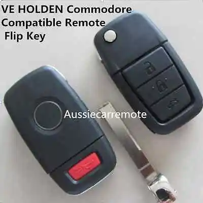 $19.99 • Buy VE HOLDEN Commodore Compatible Remote Flip Key Shell With 3 Button With 1 Panic
