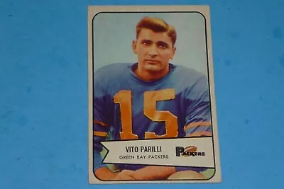 Vito  Babe  Parilli - Green Bay Packers - 1954 Bowman Football Card  #10 • $8.95