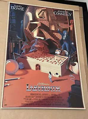 Labyrinth By Laurent Durieux Ltd X/425 Screen Print Poster Art MINT Mondo Movie • $200