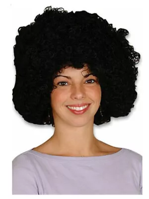 New Mens Womens Child Costume Black Afro Disco Wigs • $9.98