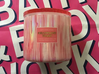 Bath & Body Works 3 Wick Candle.Champagne Toast. New.Imported From The USA🇺🇸 • £26.45