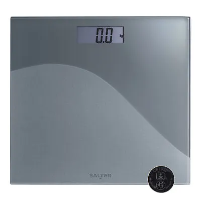 Salter Electronic Bathroom Scale LCD Display Step On Technology 180kg Capacity • £19.99