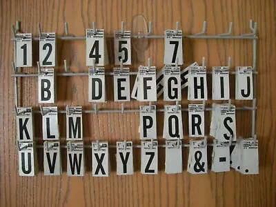 Hy-Ko Letter & Number Assortment 2” Self Adhesive & Reflective W/ Display • $49.99