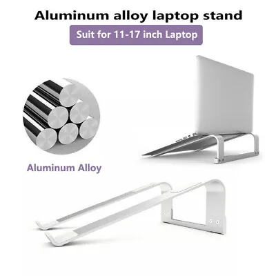 Portable Aluminium Laptop Stand Tray Holder Riser For IPad MacBook Notebook • $13.89