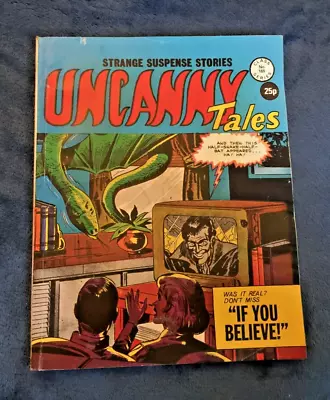 Free P & P; Uncanny Tales #165; Charlton Mystery/sf   Ditko! • £4.99