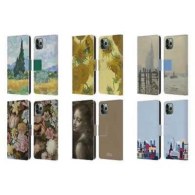 OFFICIAL THE NATIONAL GALLERY ART LEATHER BOOK CASE FOR APPLE IPHONE PHONES • $38.45