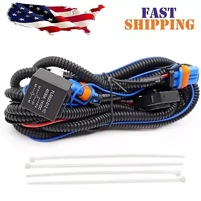 LED Fog Light Wiring Harness Kit For 2003-2006 Chevy Silverado (2007 Classic) • $17.50