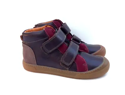 Babybotte 'Kerwan' Boy's Brown Leather Ankle Boots Size 12uk 31eu • £15