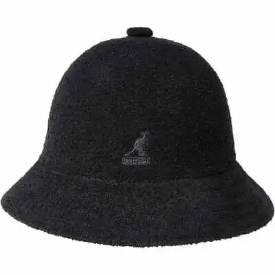 Kangol Black Limited Edition Bermuda Casual Hat In SM L   **SAMPLE • $44.99
