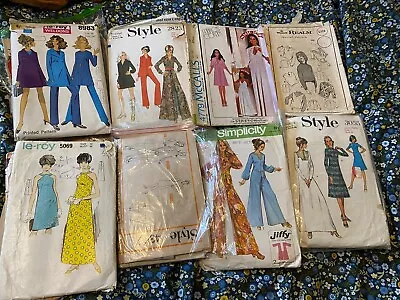 Vintage Sewing Patterns 1960s 1970s Retro L10 • £5.99