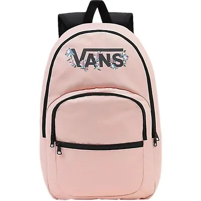 VANS OLD SKOOL III BACKPACK Pink Black BIG LOGO  LAPTOP SCHOOL BAG NEW • $29.99