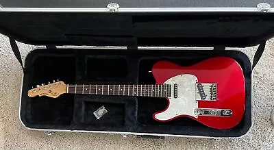 G & L ASAT Classic Tele Left Handed Red Electric Guitar In Hardshell Case • $1195