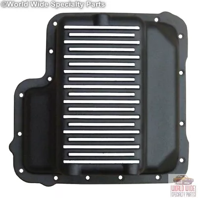 Ford C6 Deep Transmission Pan 2.5 Quarts Extra Capacity Black Powder Coat • $384.95