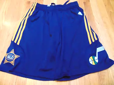 Adidas Nba D-league Authentic Salt Lake City Stars Game Shorts Size L+2  Jazz • $60.44