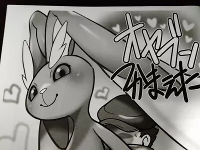 $49 • Buy POKEMON Handmade Doujinshi Lopunny Goodra Zoroark (B5 24pages) Mayoineko Etc.