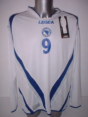 Bosnia Herzegovina DZEKO IBISEVIC + XL Legea Shirt Jersey Football Soccer BNWT A • $74.69