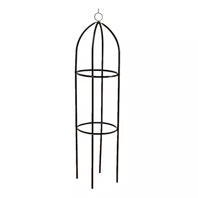 Garden Obelisk Climbing Flower Plants Stand Support Trellis Metal Frame  • £14.95