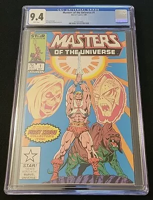 Masters Of The Universe #1 CGC 9.4 WHITE PAGES!  • $49