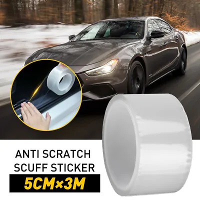 3M*5cm Protector Cover Scuff Sill Car Door Sticker Plate Body Anti Scratch Strip • $8.99