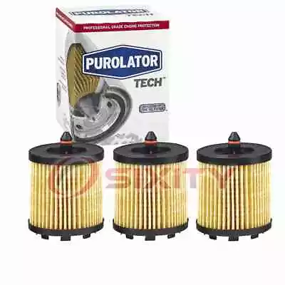 3 Pc Purolator TECH TL15436 Engine Oil Filters For XG9018 X5436 WP3244 Nw • $14.75