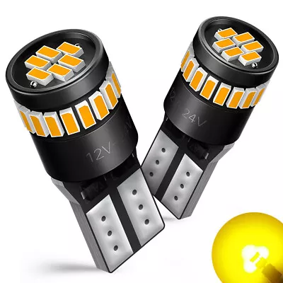 AUXITO T10 168 194 2825 LED License Plate Side Marker Light Bulb Canbus 4 Colors • $8.99