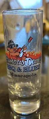 Famous Dave’s BBQ & Blues Minneapolis 2 Oz Double Shot Glass • £7.67