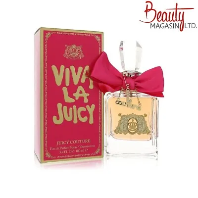 £35.87 • Buy Juicy Couture Viva La Juicy 100ml Edp Spray For Her - New Boxed & Sealed - Uk