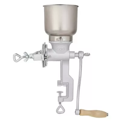 500# Home Use Hand Cranking Operation Grain Grinder Silver • $23.99