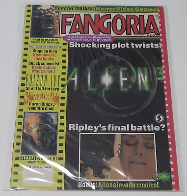 Fangoria Horror Magazine #113 1992 Alien 3 Hellraiser III Children Of The Night • $18