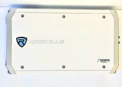 Rockville RXM-S6 2600 Watt 6 Channel Marine/Boat Amplifier W/  PA Microphone • $155.75