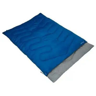 Vango - Sleeping Bag Tranquility Square-Shaped Season 2 Colbalt - Size Double • £54.95