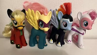 MY LITTLE PONY POWER PONIES SUPERHEROES Set Of 4 • £13.99