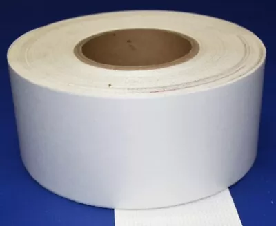 (1) Roll 3” X 50 Yds Single Sided Strong Self Adhesive Mylar Tape White RTL029 • $39.99