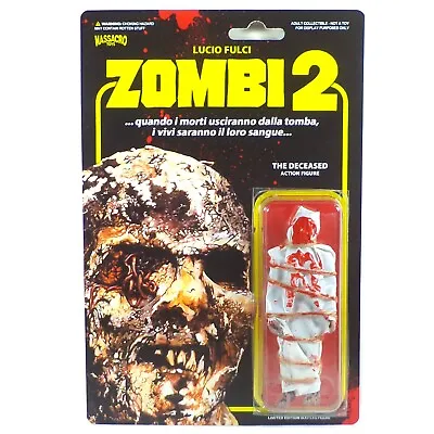 Zombie 2 Zombie Flesh Eaters Lucio Fulci Bootleg Action Figure Horror Splatter • £29.86