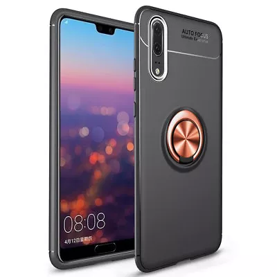 $14.89 • Buy For Oppo R11S Plus Reno Z A A9 2020 A11X R9S R17 Rubber Finger Stand Case Cover