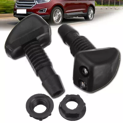 $5.49 • Buy 2x Universal Car Window Windscreen Washer Wiper Nozzle Spray Jet Kit Accessories