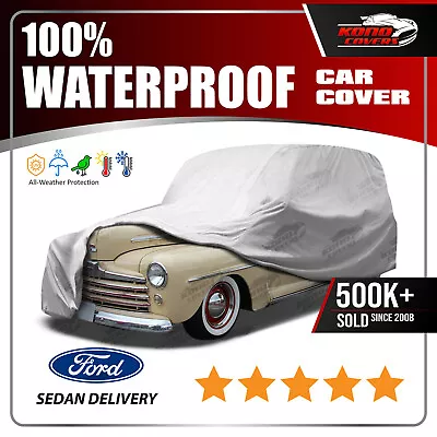 Ford Sedan Delivery 6 Layer Car Cover Fitted Outdoor Water Proof Rain Sun Dust • $55.95