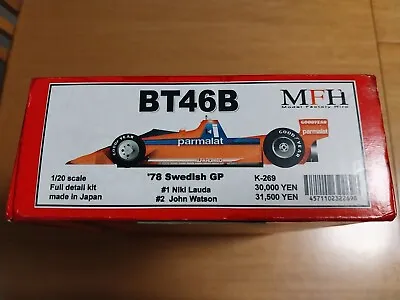 Model Factory Hiro - MFH 1/20 Scale Brabham BT46B Full Detail Model Kit • $395