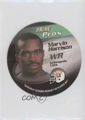 2001 King-B Collector's Edition Discs Prime Pros Marvin Harrison #24 HOF • $3.42