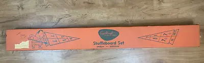 Vintage Sportscraft Shuffleboard Set Indoor Outdoor Sports Game. EVC • $139.95